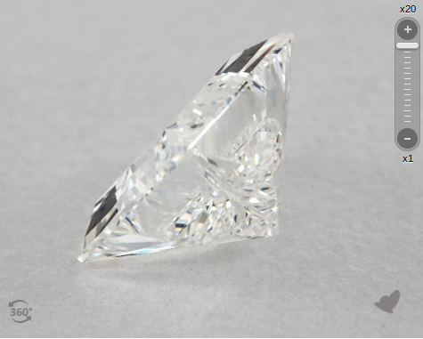 Princess Diamond Crown Height 10.7%