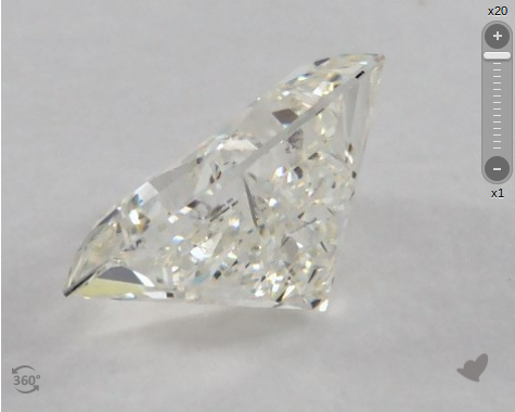 Princess Diamond Crown Height 13.6%